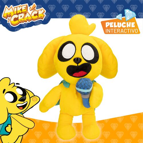 Mike Peluche Interactivo 29cm Mikecrack