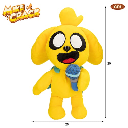 Mike Peluche Interactivo 29cm Mikecrack