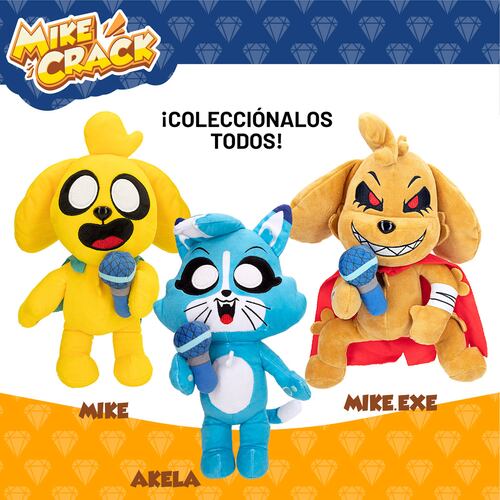 Mike Peluche Interactivo 29cm Mikecrack