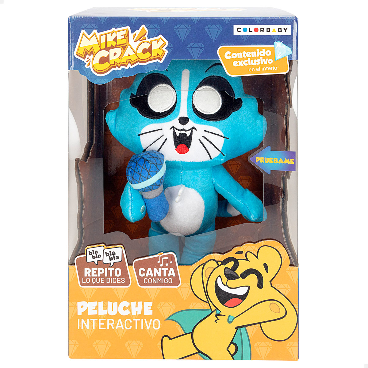 Akela Peluche Interactivo 29cm Mikecrack