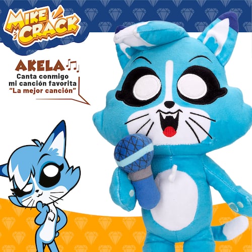 Akela Peluche Interactivo 29cm Mikecrack