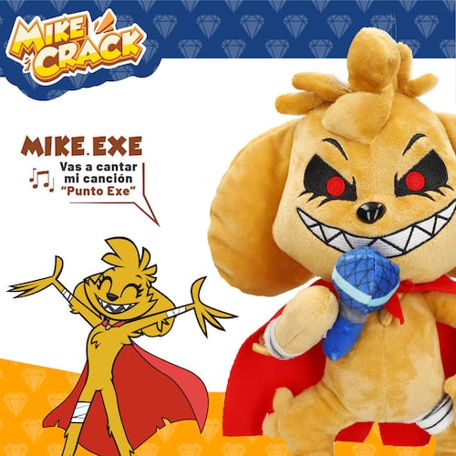 Exe Peluche Interactivo 29cm Mikecrack
