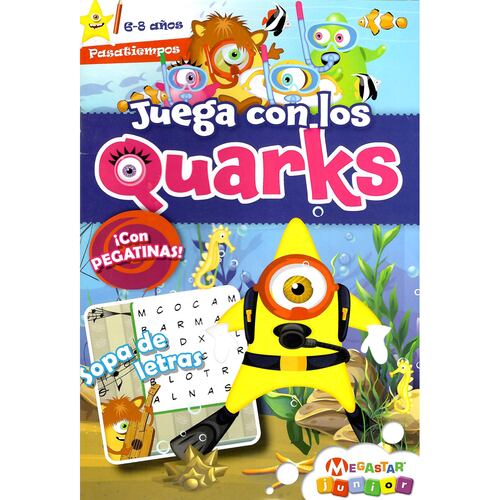Revista Juega con los Quarks Megastar Junior