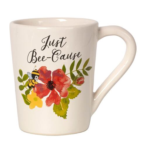 Just bee-cause mug