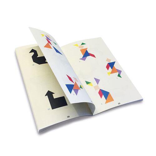 Tangram de Madera con Caja Metálica