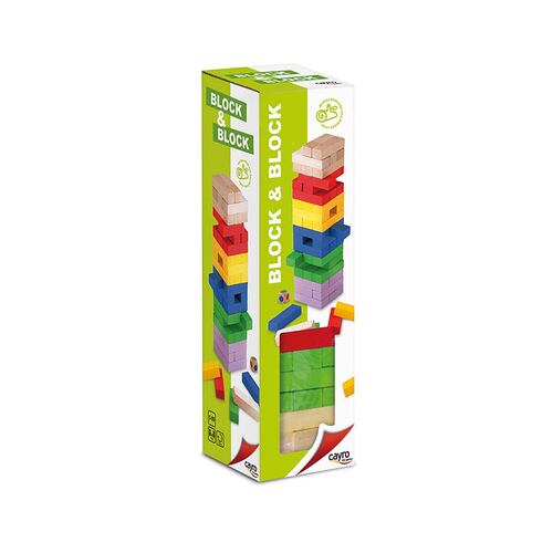 Bloques y Bloques de Colores Cayro
