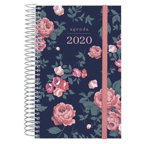 Agenda Finocam 2020 Espiral 1 Día por Página Elegante