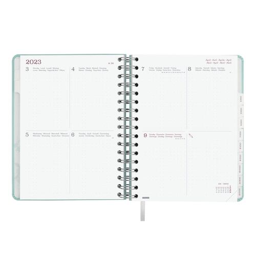 Agenda Escolar 22-23 Silo Puedes Soñar, Lo Puedes Lograr. Semana Vista