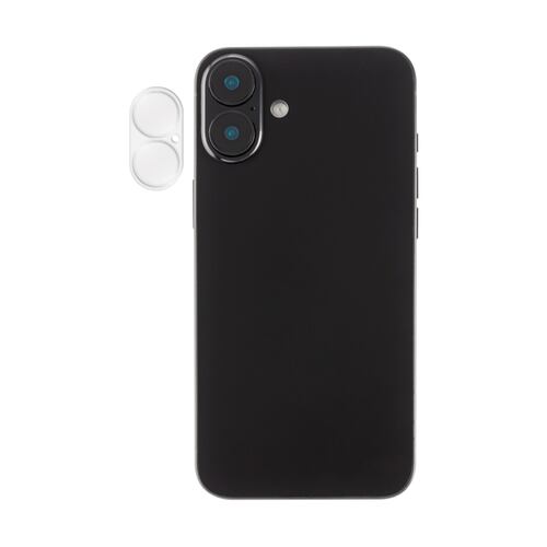 Protector de Cámara Premium Transparente para iPhone 16/16 Plus