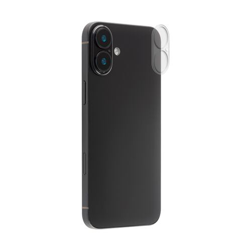 Protector de Cámara Premium Transparente para iPhone 16/16 Plus