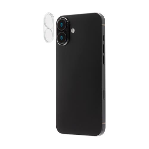 Protector de Cámara Premium Transparente para iPhone 16/16 Plus