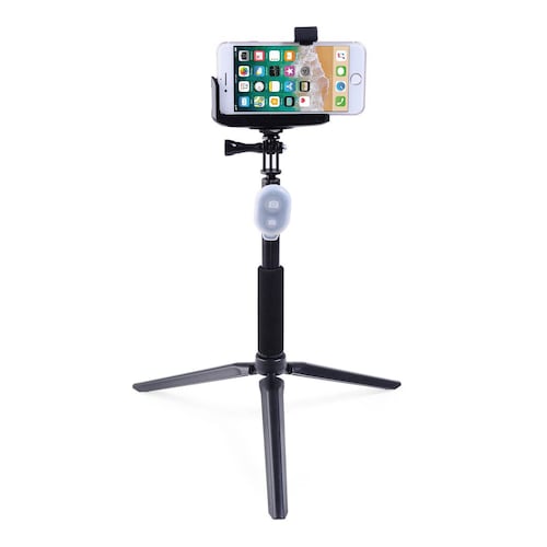 Selfie Bluetooth Mobo Stand Negro