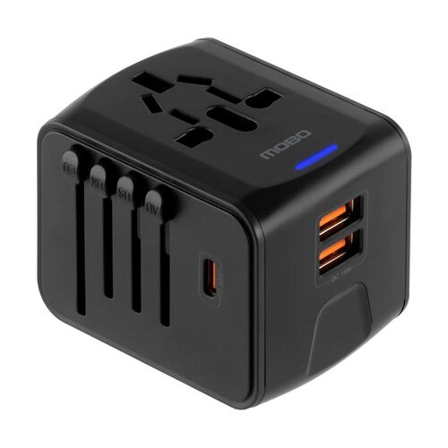 Cargador de Pared Mobo Viaje 2 Puertos Usb A/Usb C 20W