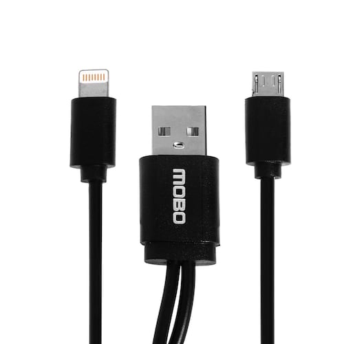 Cable Mobo 2 en 1 Para iPhone 5/6 /USB