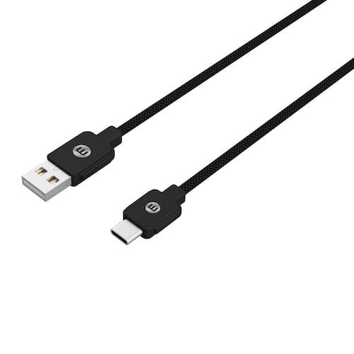 Cable USB Tipo C a USB Negro 2M DURAB