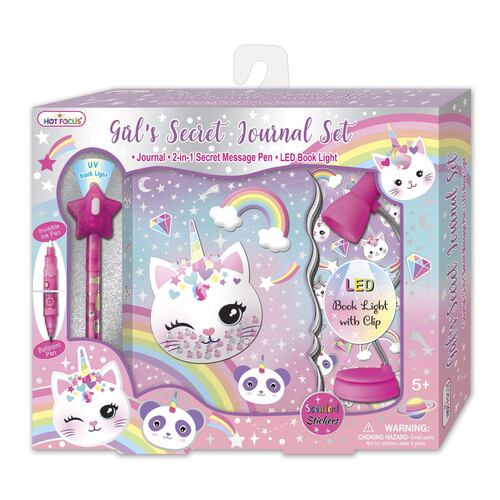 Juego De Diario Secreto Caticorn 206cat Hot Focus