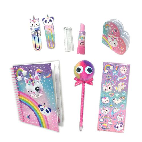 Diario Stylish Caticorn  Hot Focus niñas