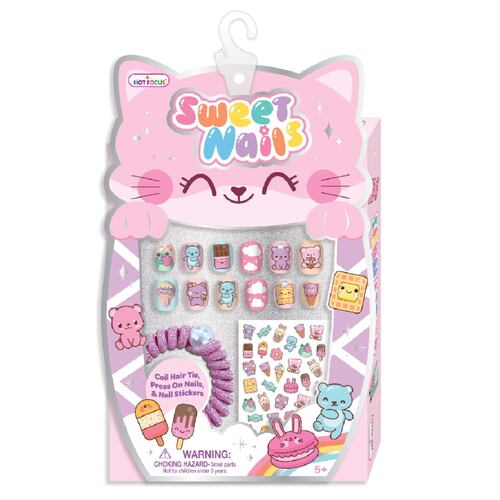 Kit para Diseño de Uñas con Accesorios de Dulces Critter Hot Focus