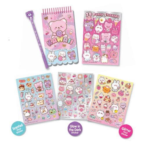 Kit de Etiquetas Adhesivas Critter Hot Focus