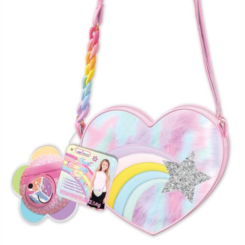 Bolsa Bandolera en Forma de Corazón - Arcoíris Hot Focus