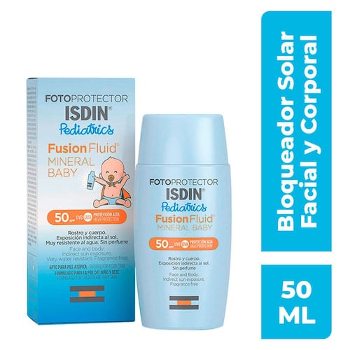 Fotoprotector Fusion Fluid Mineral Baby SPF50 50ml