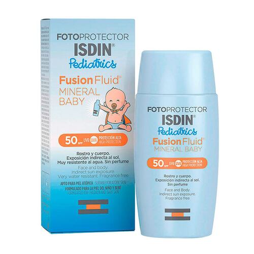 Fotoprotector Fusion Fluid Mineral Baby SPF50 50ml