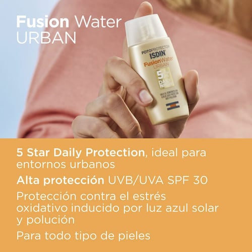 Fotoprotector Fusion Water Urban SPF30 50ml