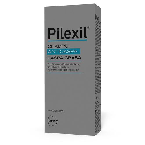 Pilexil Shampoo caspa grasa BTL c/ 300 ml