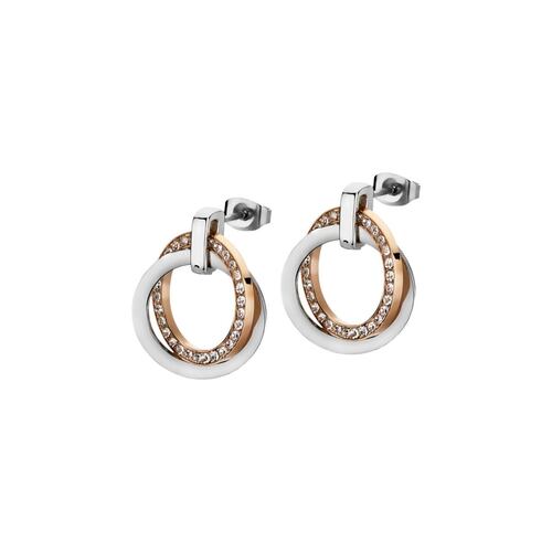 Aretes Dos Piezas Redondas Lotus Style Urban Woman para Mujer