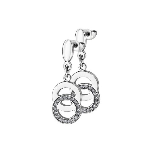 Aretes Bliss Acero inoxidable Plateado Lotus Style