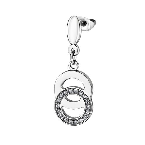 Aretes Bliss Acero inoxidable Plateado Lotus Style