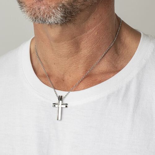 Collar Cruz Men In Black Lotus Style para Hombre
