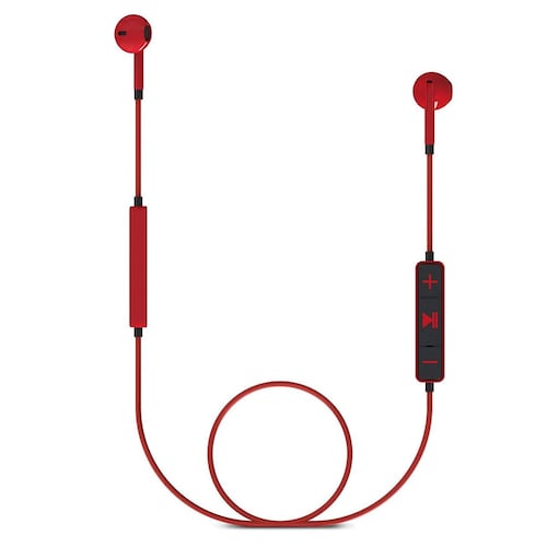 Audífonos Earphones Bluetooth Rojo Energy Sistem