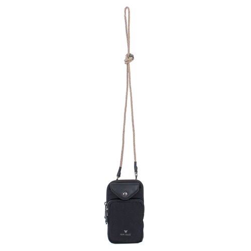 Bolso PEPE MOLL porta movil negro sa46136