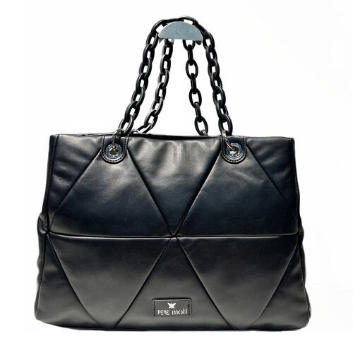 Bolsa Pepe Moll Satchel Negro SA231240