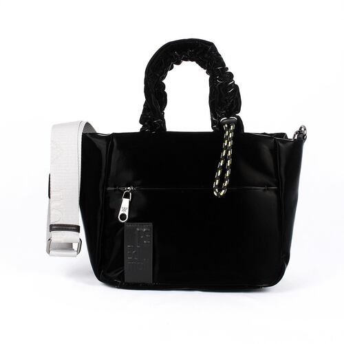 Bolso Satchel Pepe Moll Negro para Mujer