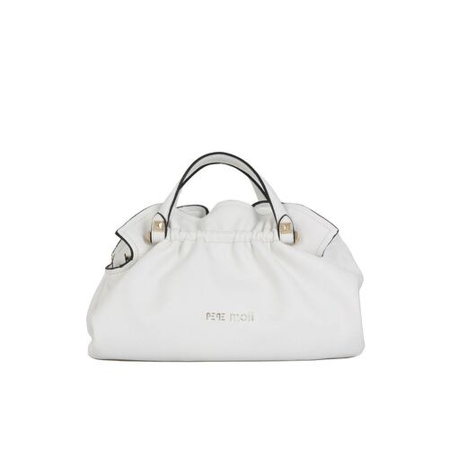 Bolso Satchel Pepe Moll Blanco para Mujer