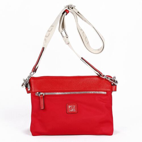 Bolso Crossbody Pepe Moll Rojo para Mujer