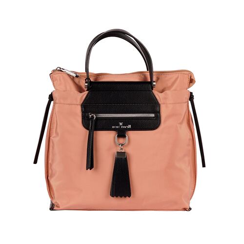 Bolso Mochila Pepe Moll Color Sand/Black para Mujer