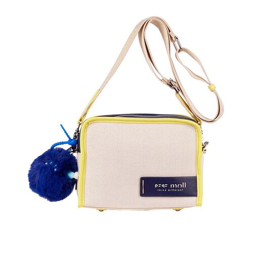 Bolso Cross Body Pepe Moll Color Tri Navy para Mujer