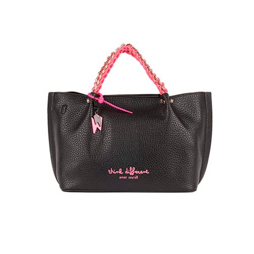 Bolso Satchel Pepe Moll Color Black para Mujer