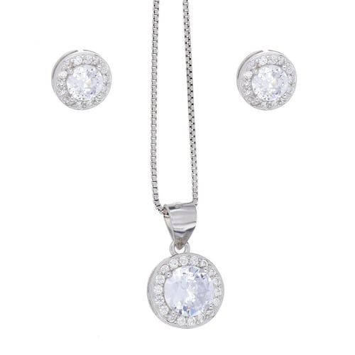 Orphelia – Colgante Para Mujer Con Cadena Plata 925 Rodiada