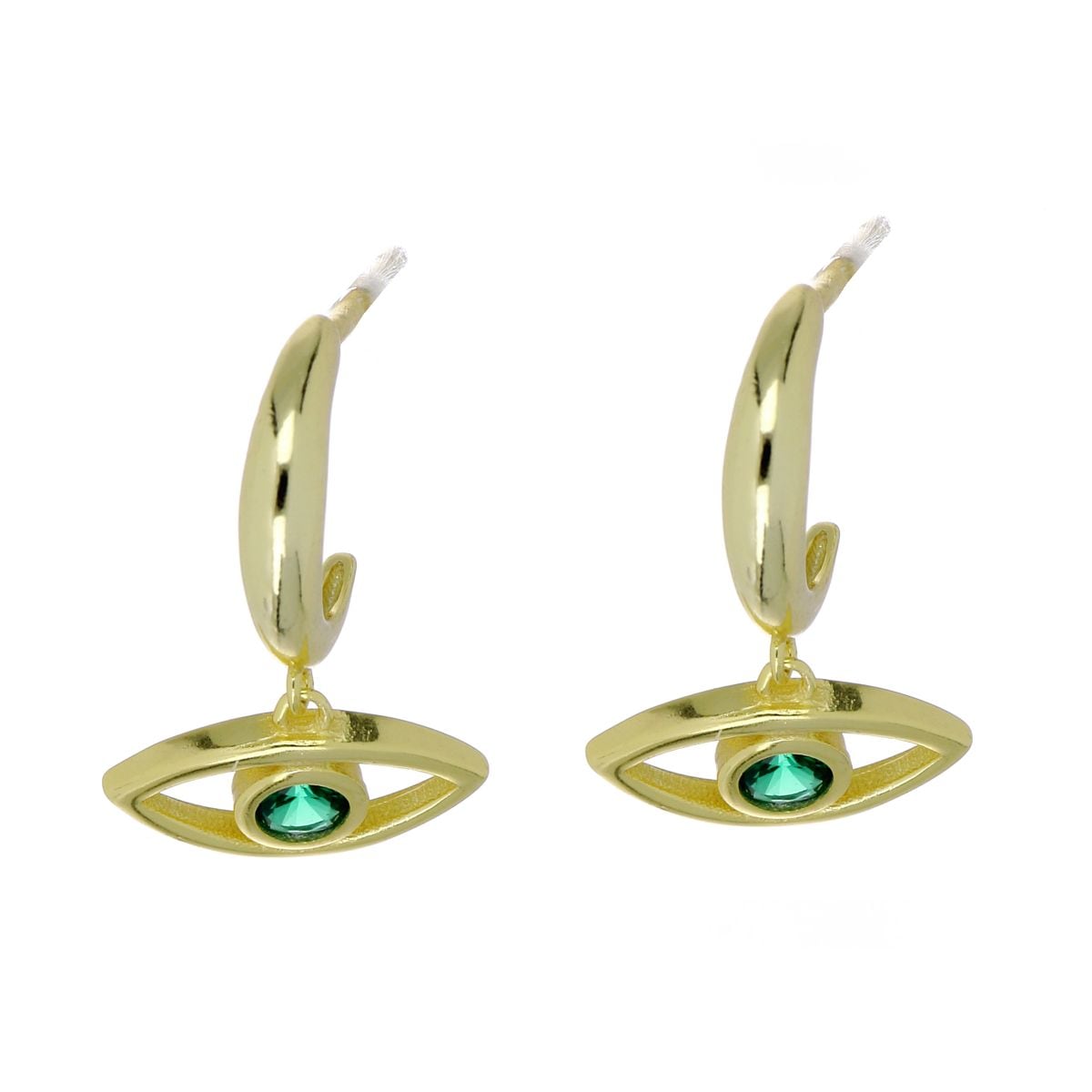 Pendientes Largos Mujer ALEXCRAFT - Plata De Ley 925 Y Chapado Oro 14K, Diseño Minimalista, Post Seguro