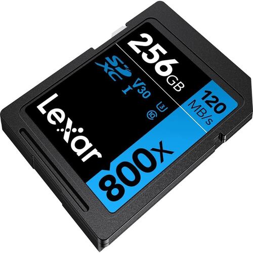 Tarjeta SD Lexar 256GB SDHC