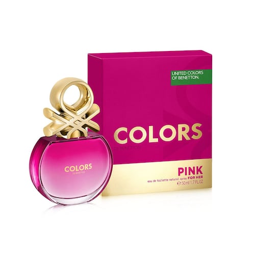 Fragancia Para Dama , Benetton Colors Pink EDT 80ML