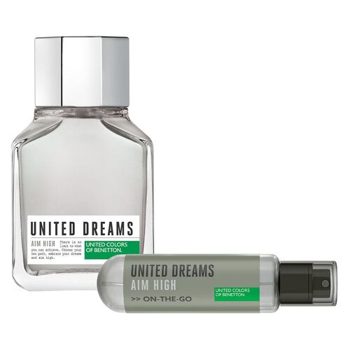 Benetton United Dreams Go Far For Him Edt 100ml Hombre - mundoaromasperfumes