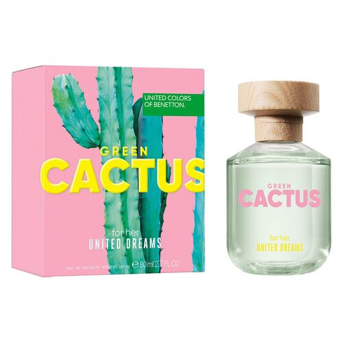 Benetton Cactus for Her Eau de Toilette 80ml Perfume para Dama