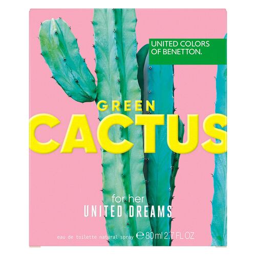 Benetton Cactus for Her Eau de Toilette 80ml Perfume para Dama