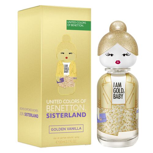 Eau de Parfum para Mujer Sisterland Golden Vainilla 80ml