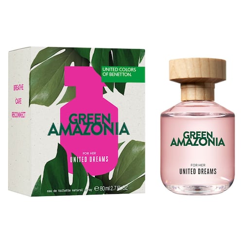 Fragancia para Mujer Benetton United Dreams Green Amazonia Eau de Toilette 80ml